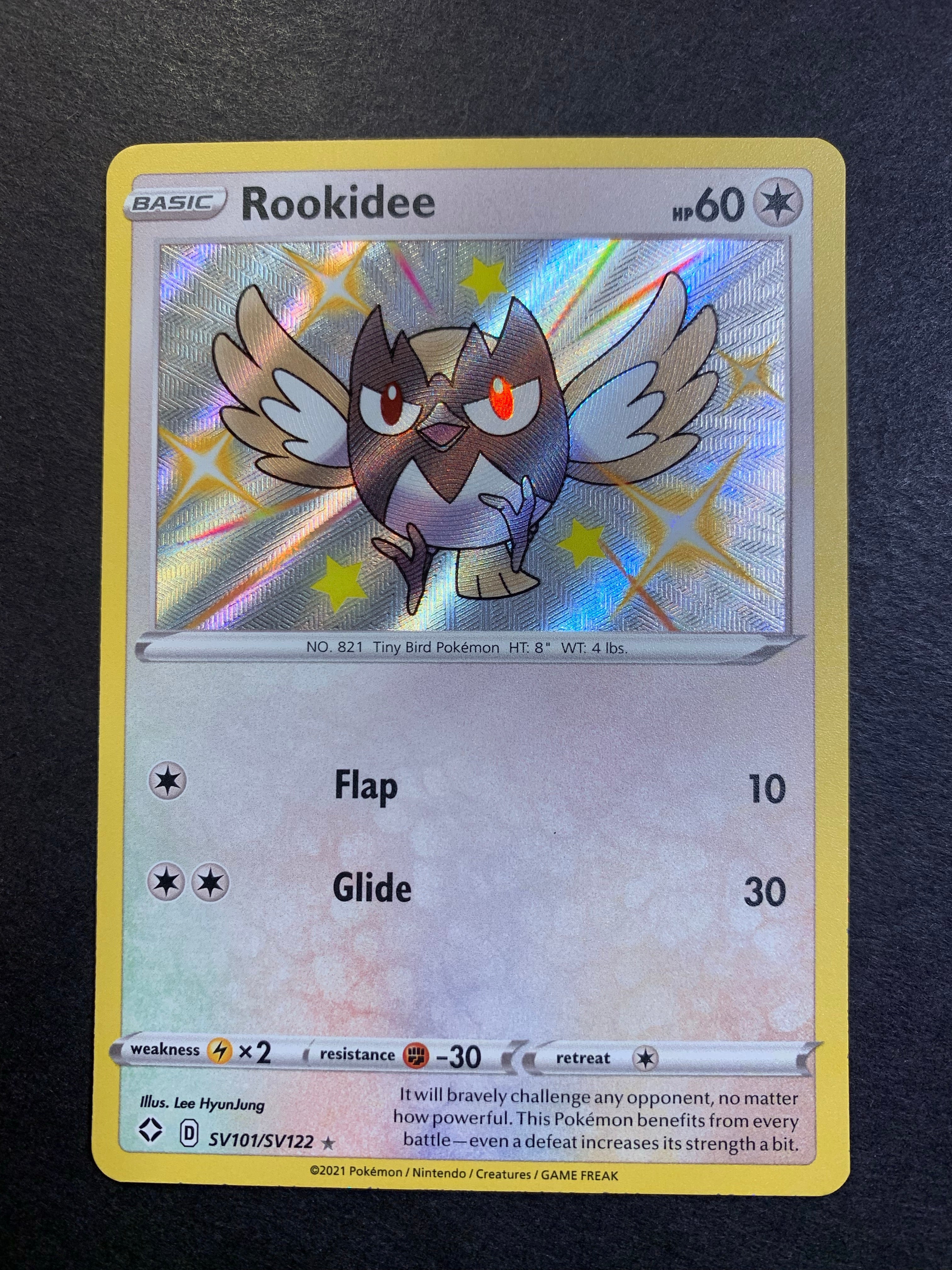 Rookidee - SV101/SV122 Shiny Holo Rare
