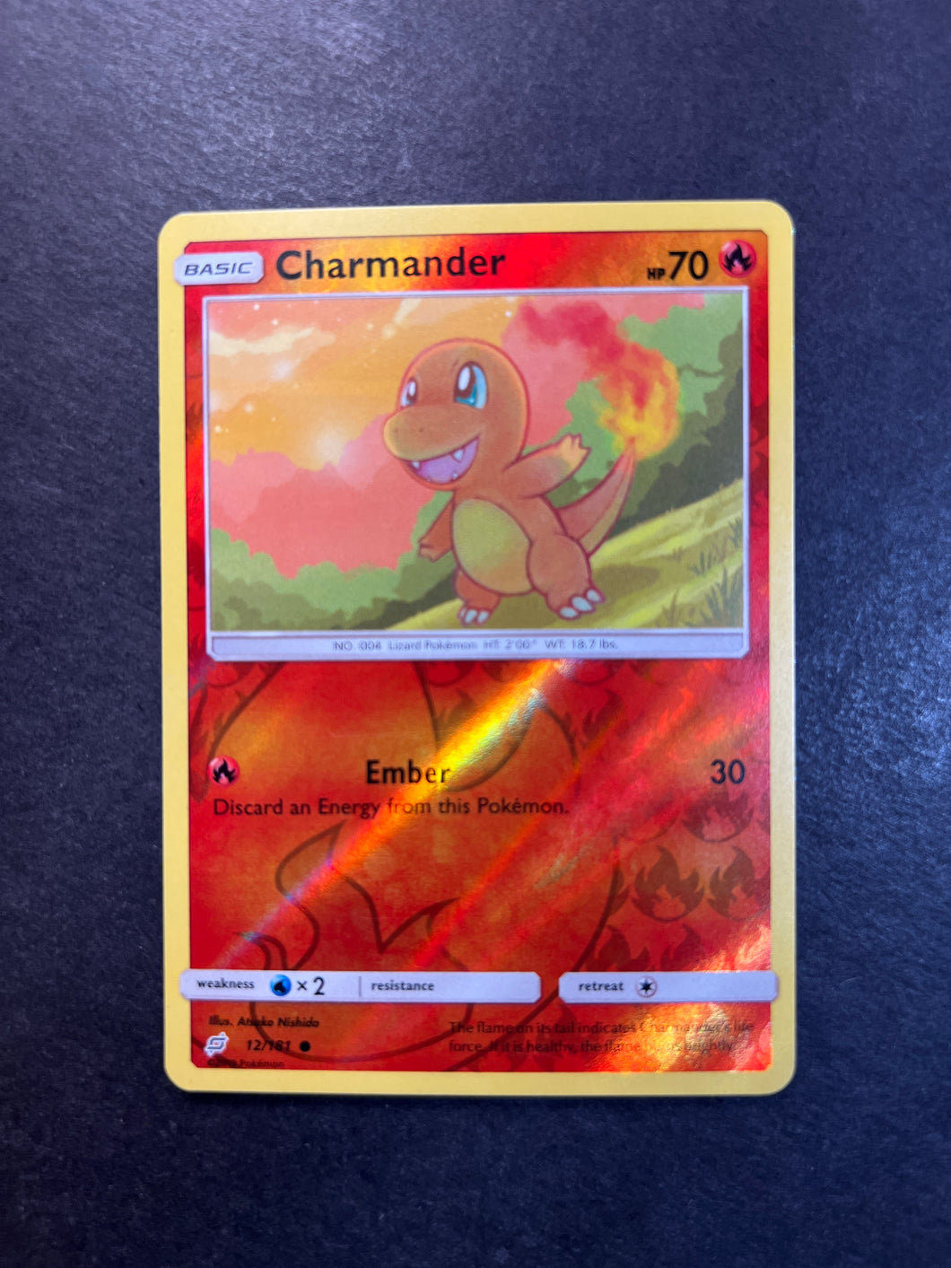 charmander pokemon card holographic Charmander - 12/181 Reverse Holo