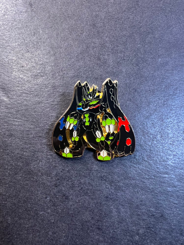 Pokemon Zygarde Complete Forme Metal Pin - Official