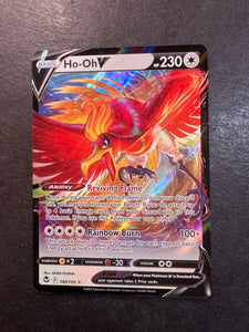 pokemon tcg silver tempest 140/195 ho-oh v card Ho-Oh V - 140/195 Ultra Rare