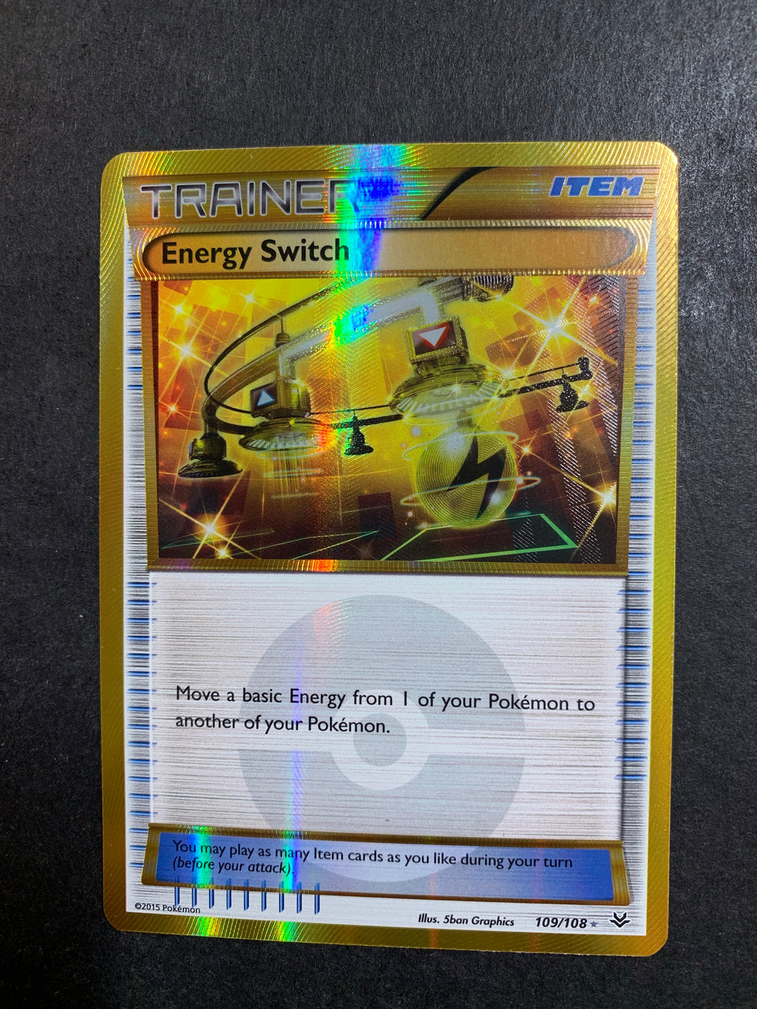 Energy Switch - 109/108 Full Art Secret Rare Trainer