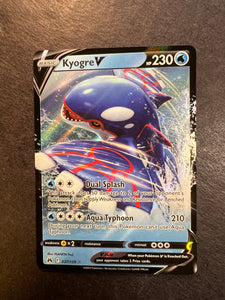 Kyogre V - 037/159 Ultra Rare - Crown Zenith