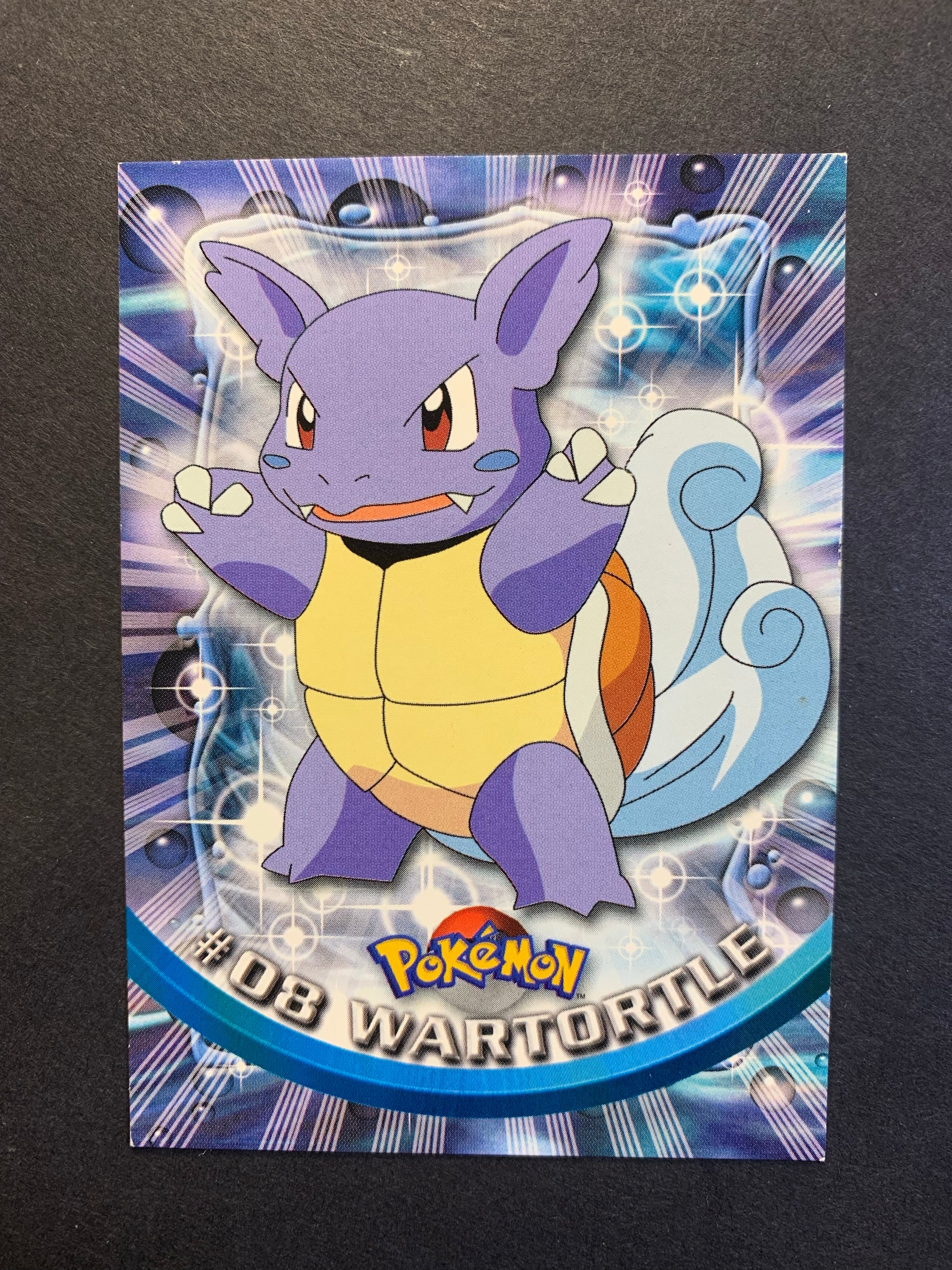 Wartortle #8 - Pokemon Topps TV Animation Edition JAB Games13 Wartortle #8 - Pokemon Topps TV Animation Edition JAB Games13