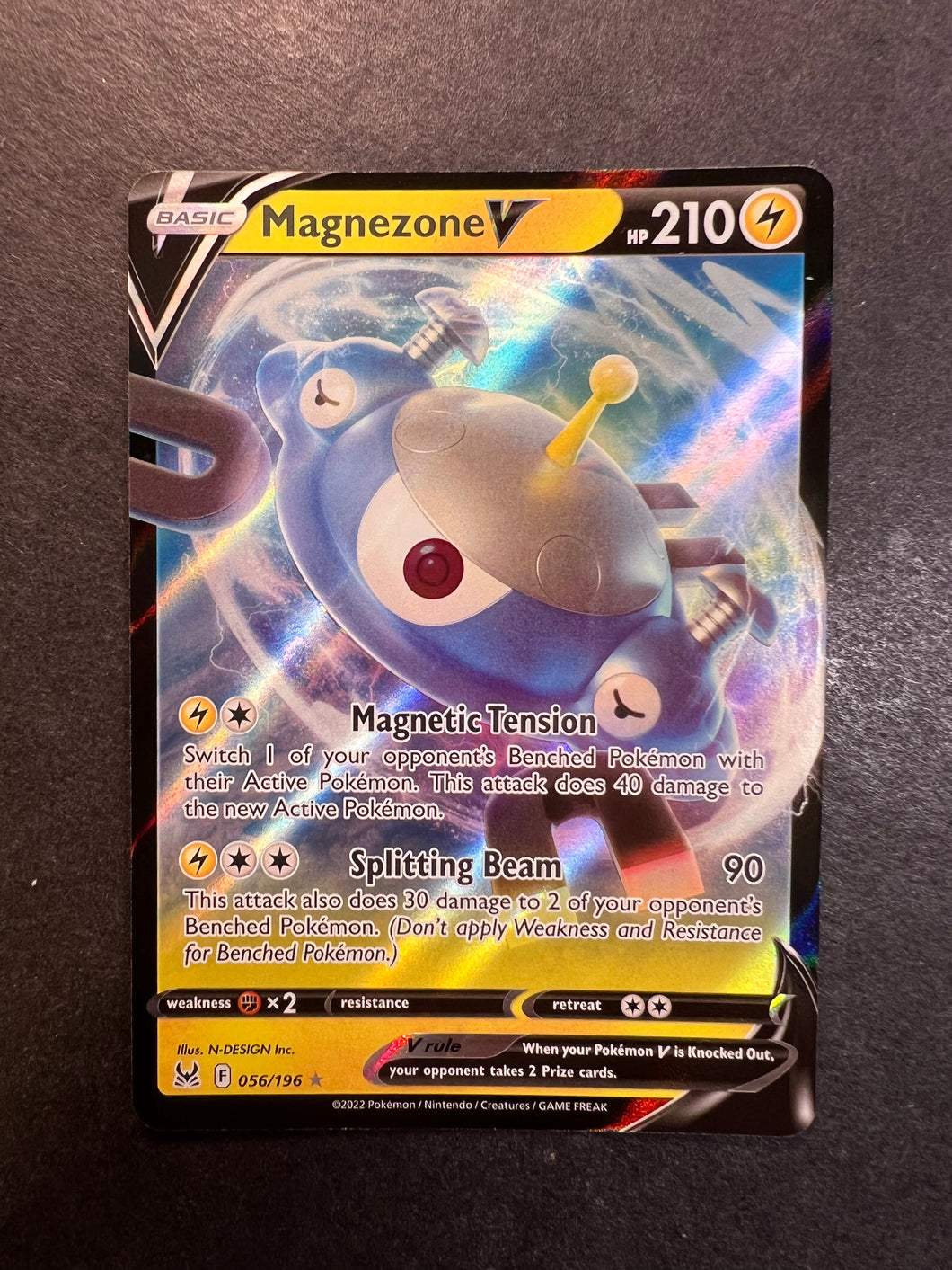 Magnezone V - 056/196 Ultra Rare - Lost Origin