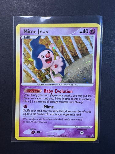 Mime Jr. - DP22 Holo Rare Promo