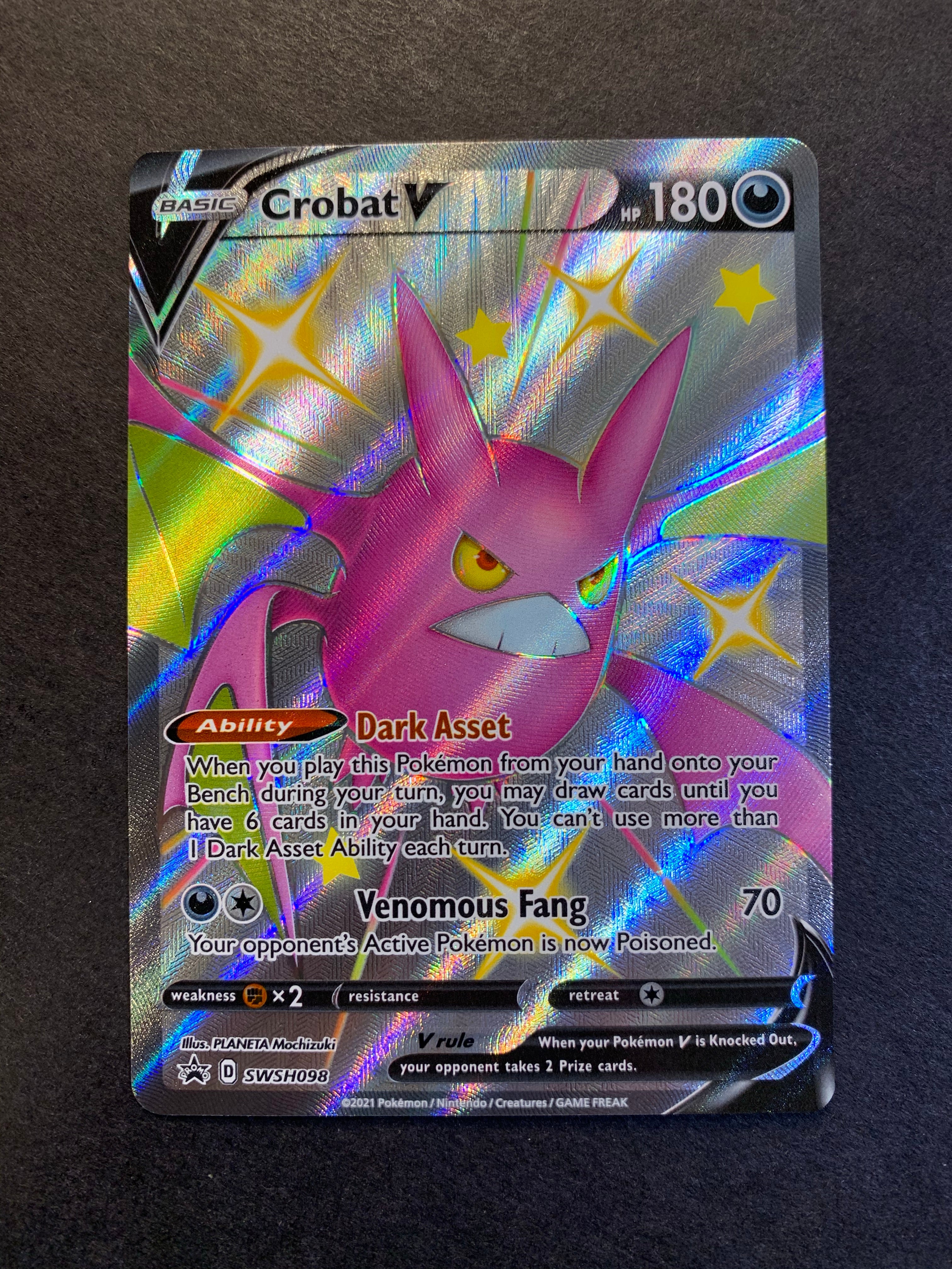 pokemon SWSH: Sword & Shield Promo Cards Crobat V