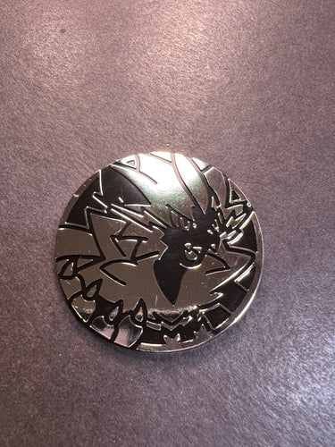 Official Pokemon Jumbo Silver Zeraora Coin