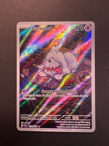 Greavard - 214/198 Holo Ultra Rare - Scarlet & Violet