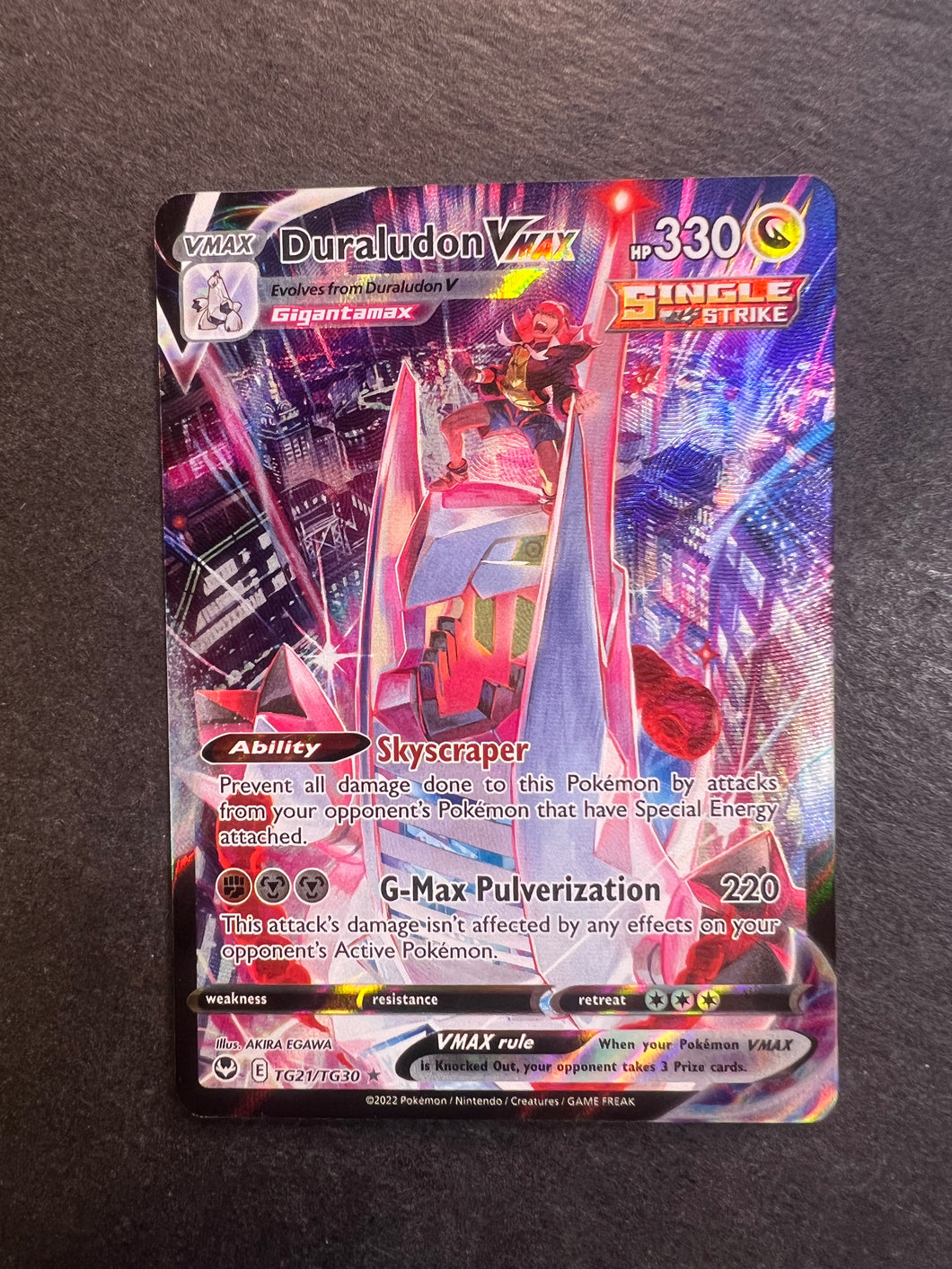 Duraludon VMax - TG21/TG30 Full Art Ultra Rare - Silver Tempest JAB Games13 Duraludon VMax - TG21/TG30 Full Art Ultra Rare - Silver Tempest JAB Games13