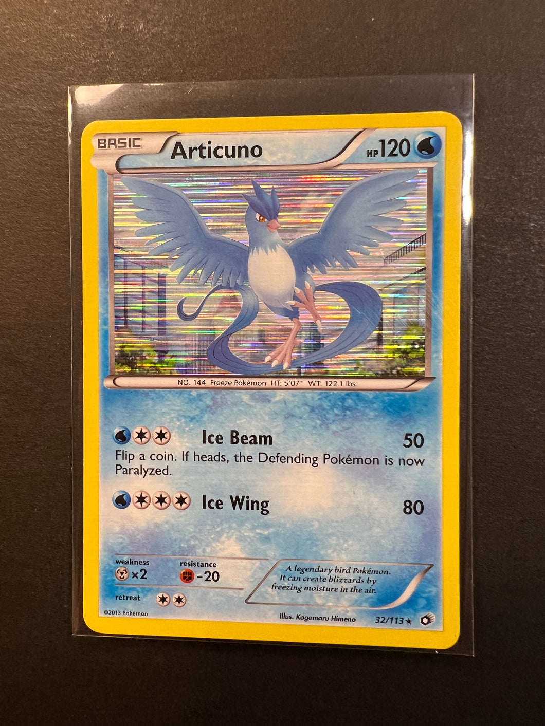 Articuno - 32/113 Holo Rare - Legendary Treasures JAB Games13 Articuno - 32/113 Holo Rare - Legendary Treasures JAB Games13