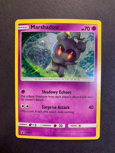 Marshadow - SM93 Holo Rare Promo