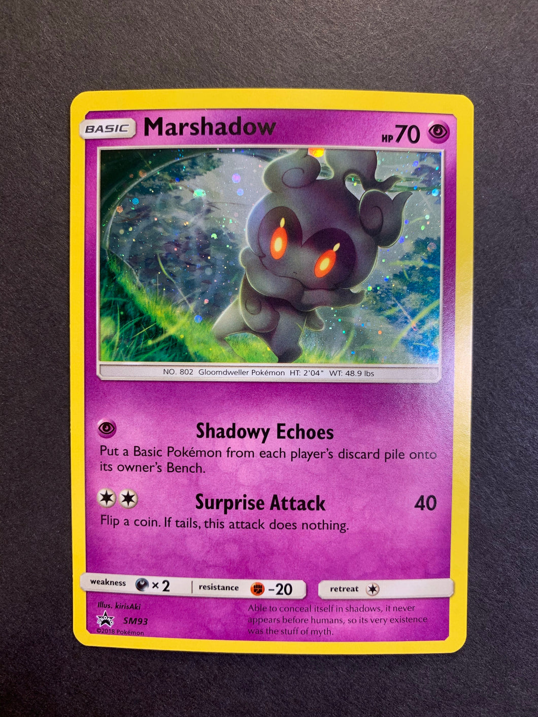Marshadow - 45/73 - Holo Rare Marshadow - 45/73 - Holo Rare