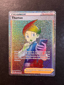 Thorton - 210/196 Hyper Secret Rainbow Rare Trainer - Lost Origin JAB Games13 Thorton - 210/196 Hyper Secret Rainbow Rare Trainer - Lost Origin JAB Games13