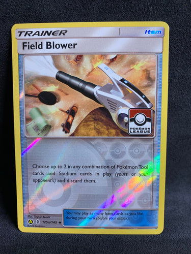 Field Blower - 125a/145 Reverse Holo League Promo