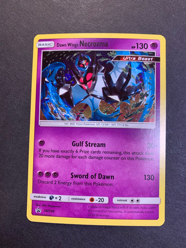Dawn Wings Necrozma - SM106 Holo Rare Promo