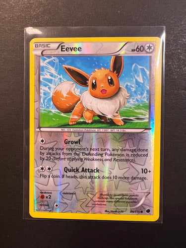 Eevee - 89/116 Reverse Holo - Plasma Freeze