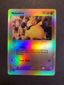 reverse shiny pokemon card Makuhita
