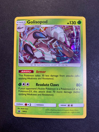 Golisopod - SM52 Holo Rare Promo
