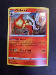 Cinderace - 034/202 Cosmo Holo Rare Promo JAB Games13 Cinderace - 034/202 Cosmo Holo Rare Promo JAB Games13