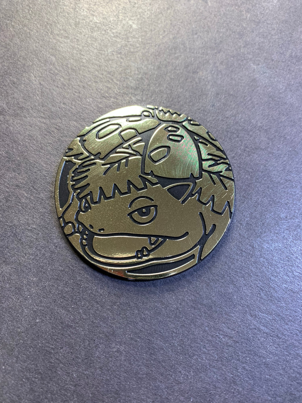 Official Pokemon Jumbo Gold Venusaur Coin - Brilliant Stars