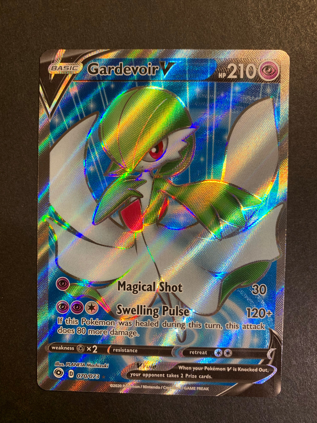Gardevoir V - 070/073 Full Art Ultra Rare - Champion's Path JAB Games13 Gardevoir V - 070/073 Full Art Ultra Rare - Champion's Path JAB Games13