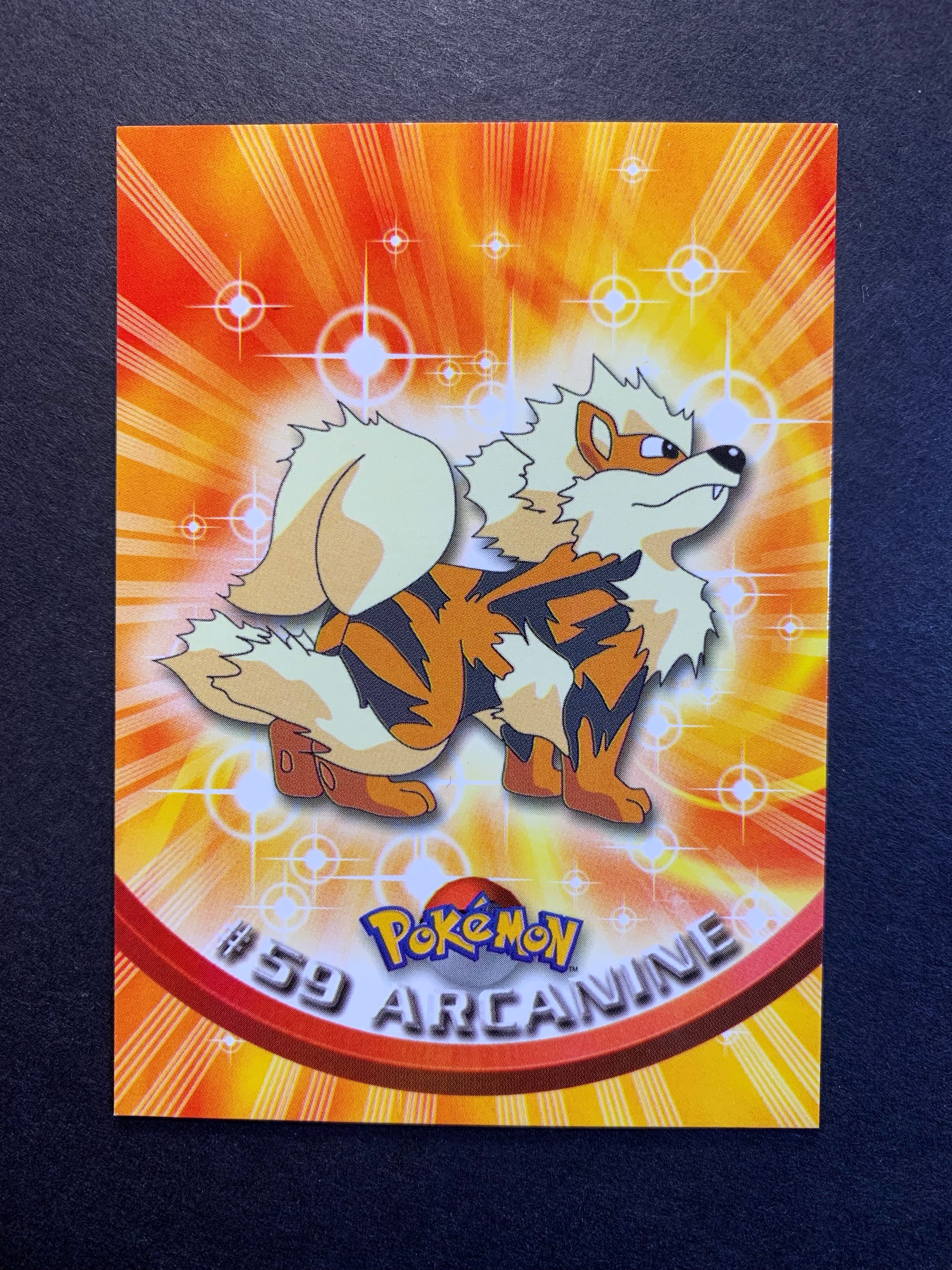Arcanine #59 - Pokemon Topps TV Animation Edition JAB Games13 Arcanine #59 - Pokemon Topps TV Animation Edition JAB Games13