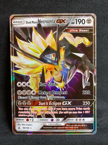 Dusk Mane Necrozma GX - 90/156 Ultra Rare