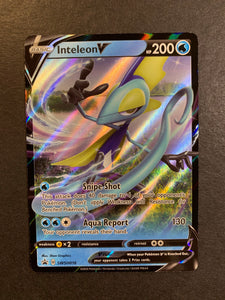 Inteleon V - SWSH016 Ultra Rare Promo - Sword and Shield Pokemon JAB Games13 Inteleon V - SWSH016 Ultra Rare Promo - Sword and Shield Pokemon JAB Games13