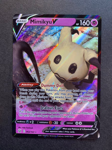 mimikyu pokemon card price Mimikyu V - 062/163 Ultra Rare