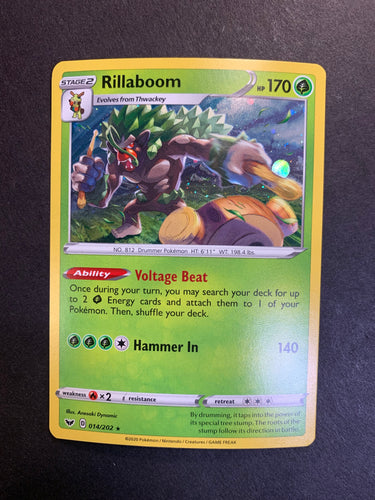 Rillaboom - 014/202 Cosmo Holo Rare Promo
