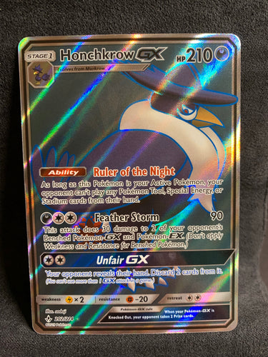 Honchkrow GX - 202/214 Full Art Ultra Rare