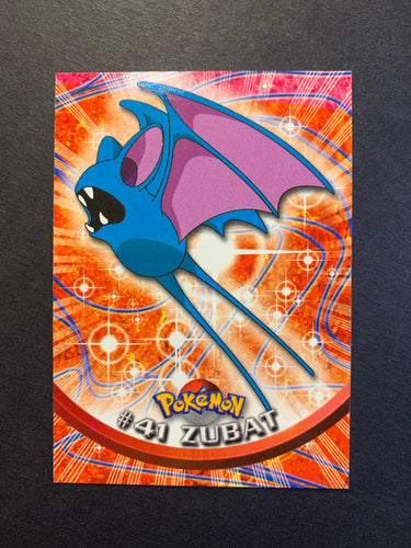 Zubat #41 - Pokemon Topps TV Animation Edition