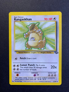 holographic kangaskhan pokemon card value Kangaskhan - 21/64 Non-Holo Rare