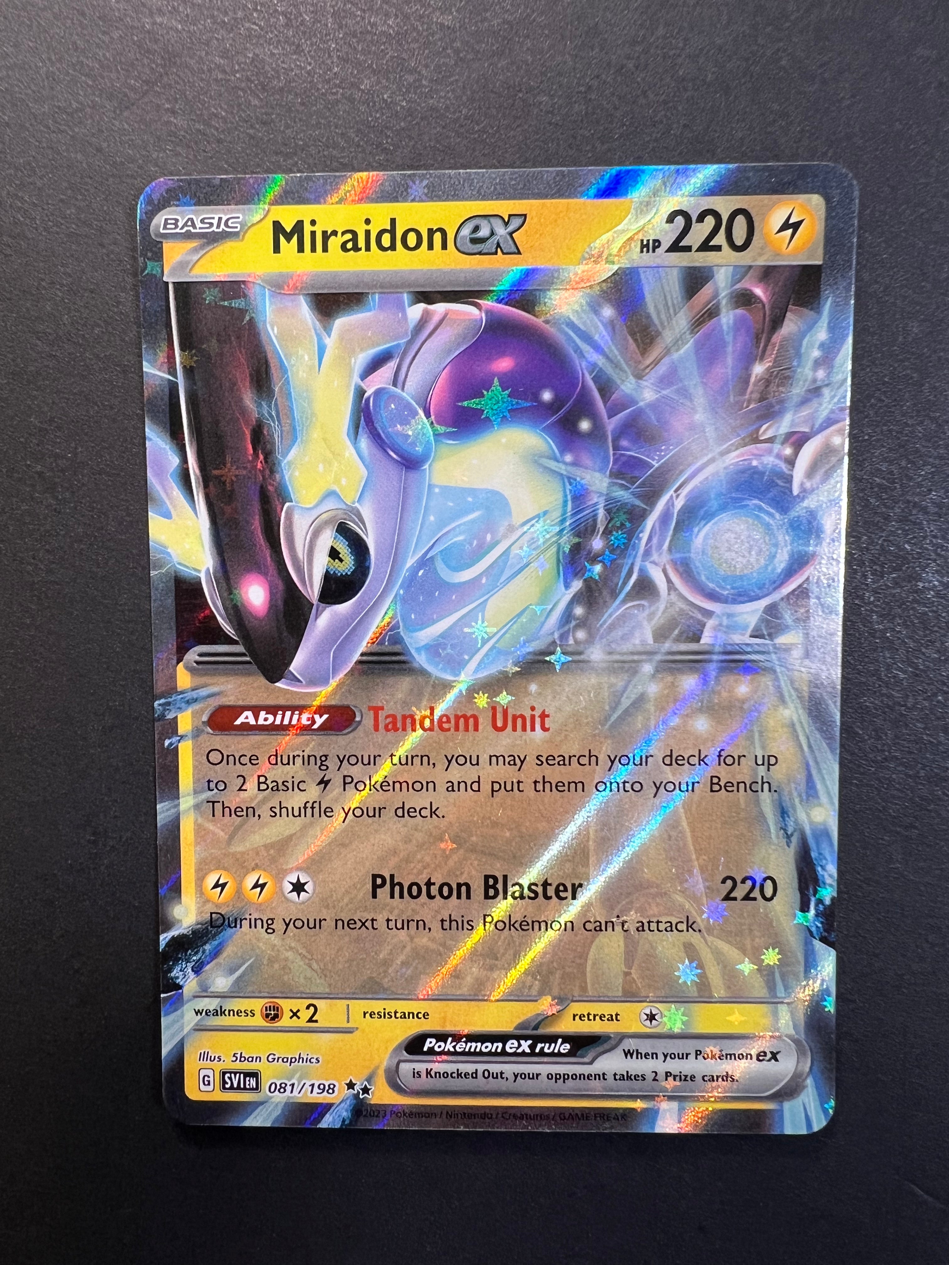 Miraidon ex (081/198), Busca de Cards