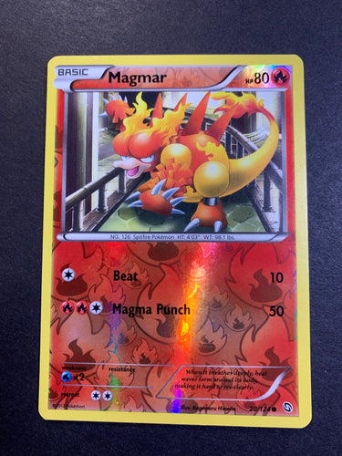 Magmar - 20/124 Reverse Holo
