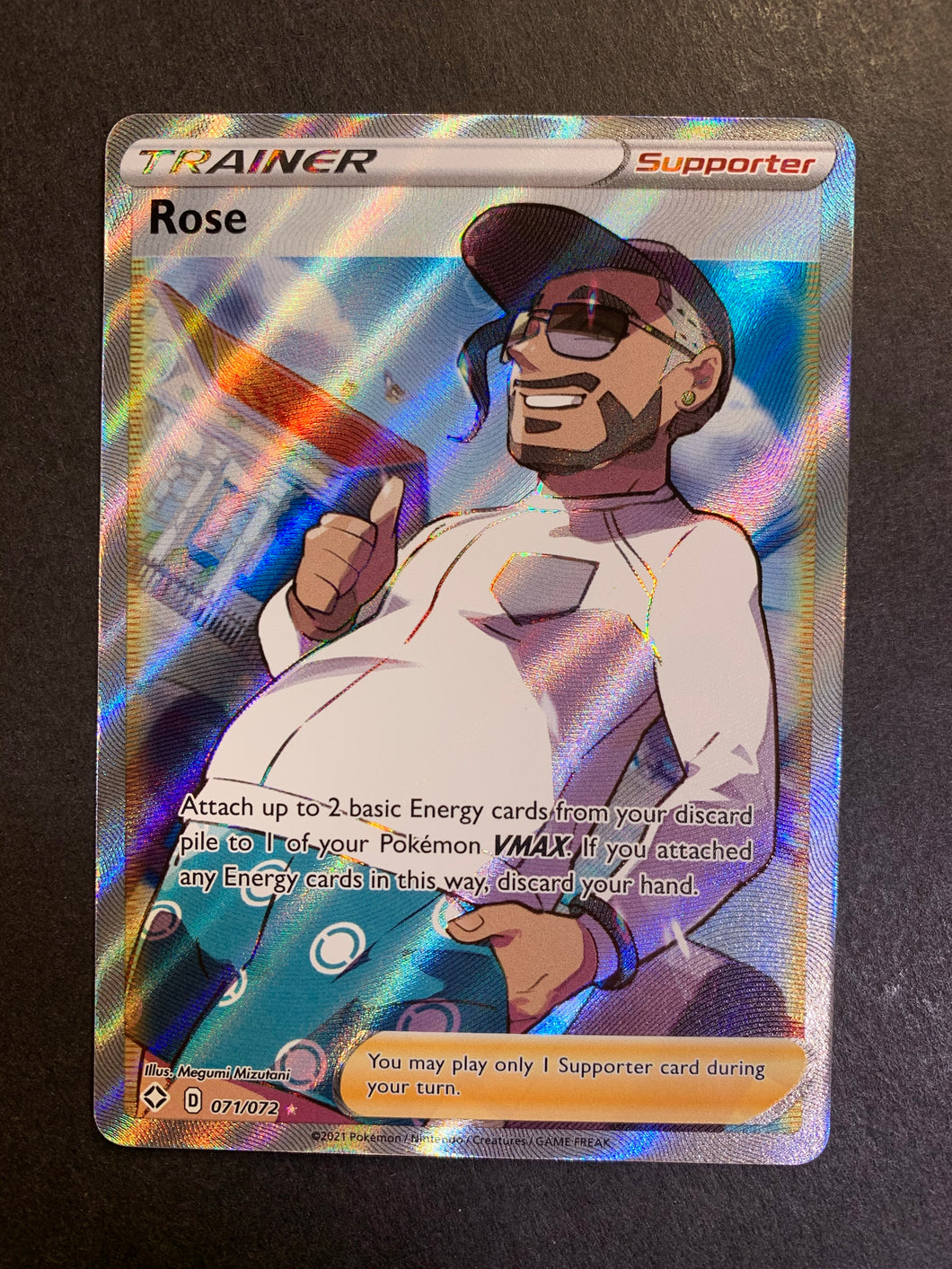 Rose - 071/072 Full Art Ultra Rare Trainer - Shining Fates JAB Games13 Rose - 071/072 Full Art Ultra Rare Trainer - Shining Fates JAB Games13