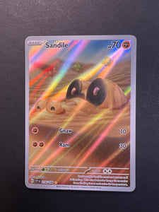 Sandile - 216/198 Holo Ultra Rare - Scarlet & Violet