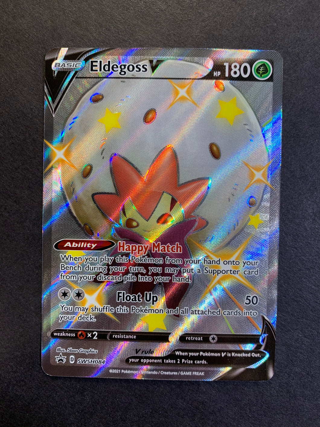 Eldegoss V - SWSH084 Shiny Full Art Ultra Rare Promo - Shining Fates JAB Games13 Eldegoss V - SWSH084 Shiny Full Art Ultra Rare Promo - Shining Fates JAB Games13