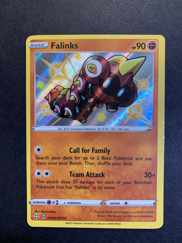 Falinks - SV074/SV122 Shiny Holo Rare - Shining Fates