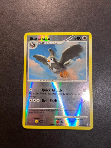 Staravia - 47/100 Reverse Holo - Majestic Dawn Set