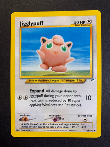 Jigglypuff - 44/105 Vintage Neo Destiny