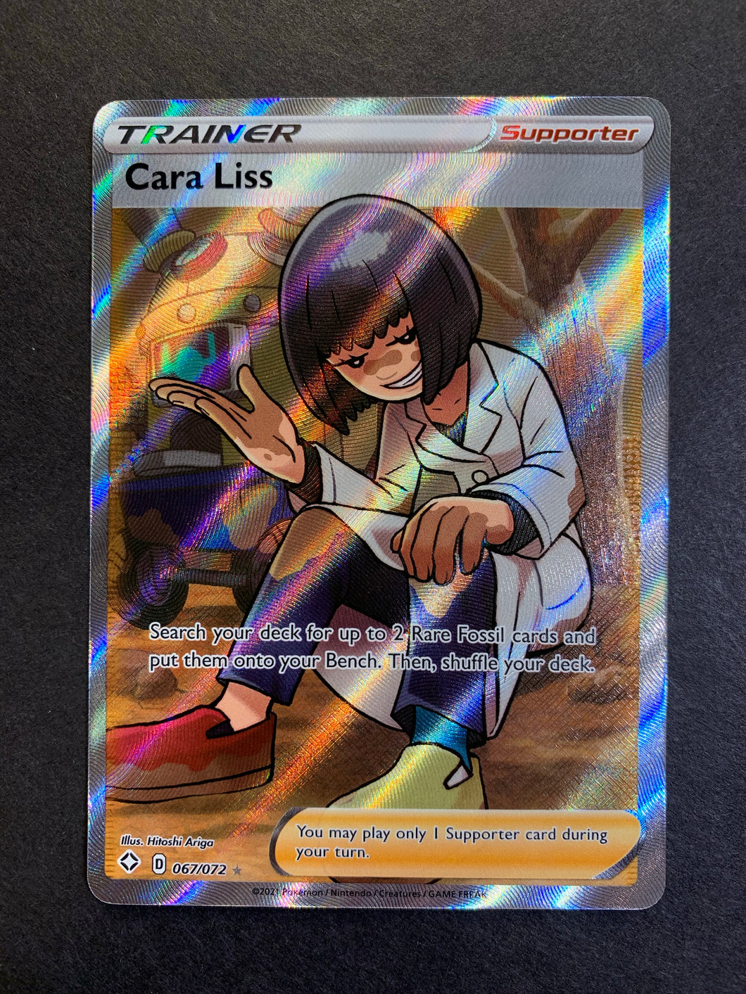 Cara Liss - 067/072 Full Art Ultra Rare Trainer - Shining Fates