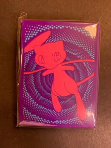 Mew Sealed Pokemon Fusion Strike Card Sleeves (65 Sleeves)