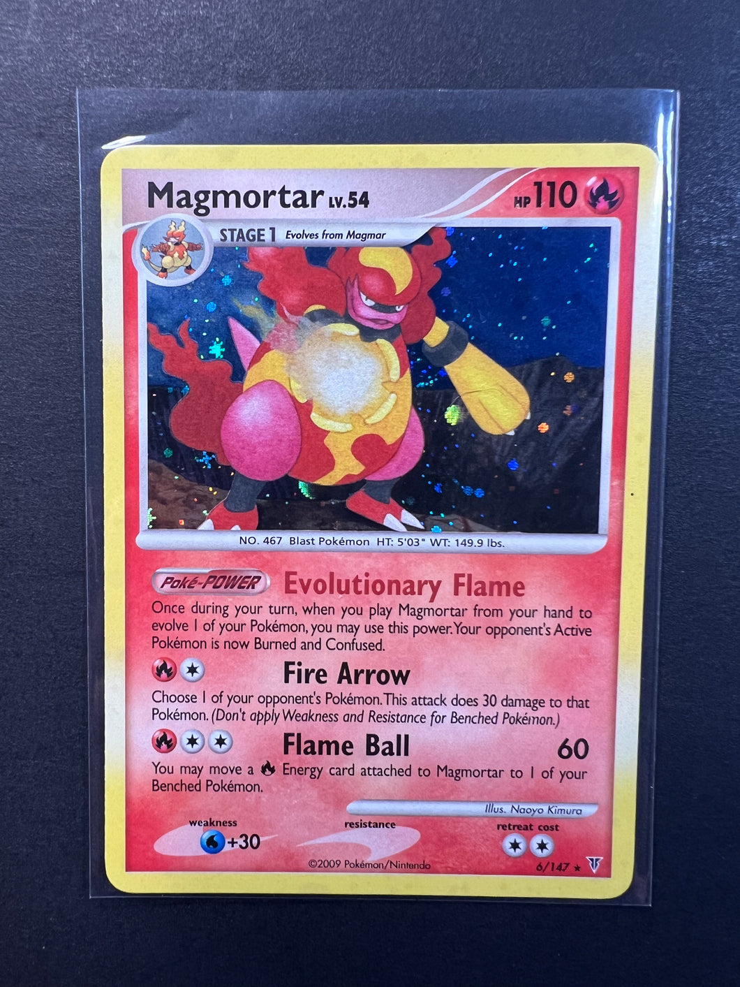 Magmortar - 6/147 Holo Rare - Supreme Victors