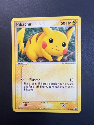 Pikachu - 74/112 Non-Holo - EX FireRed & LeafGreen Set!