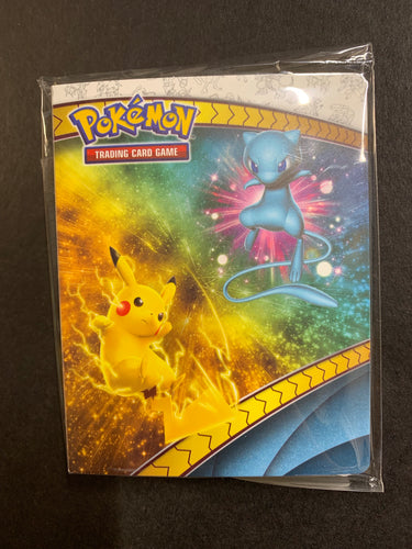 Pokemon Shining Legends Mini Card Binder - Pikachu, Mew, Rayquaza
