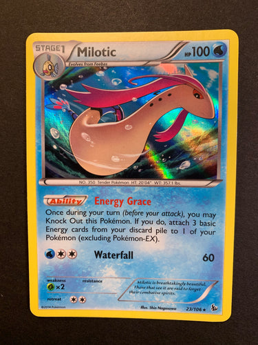 Milotic - 23/106 Holo Rare - XY: Flashfire