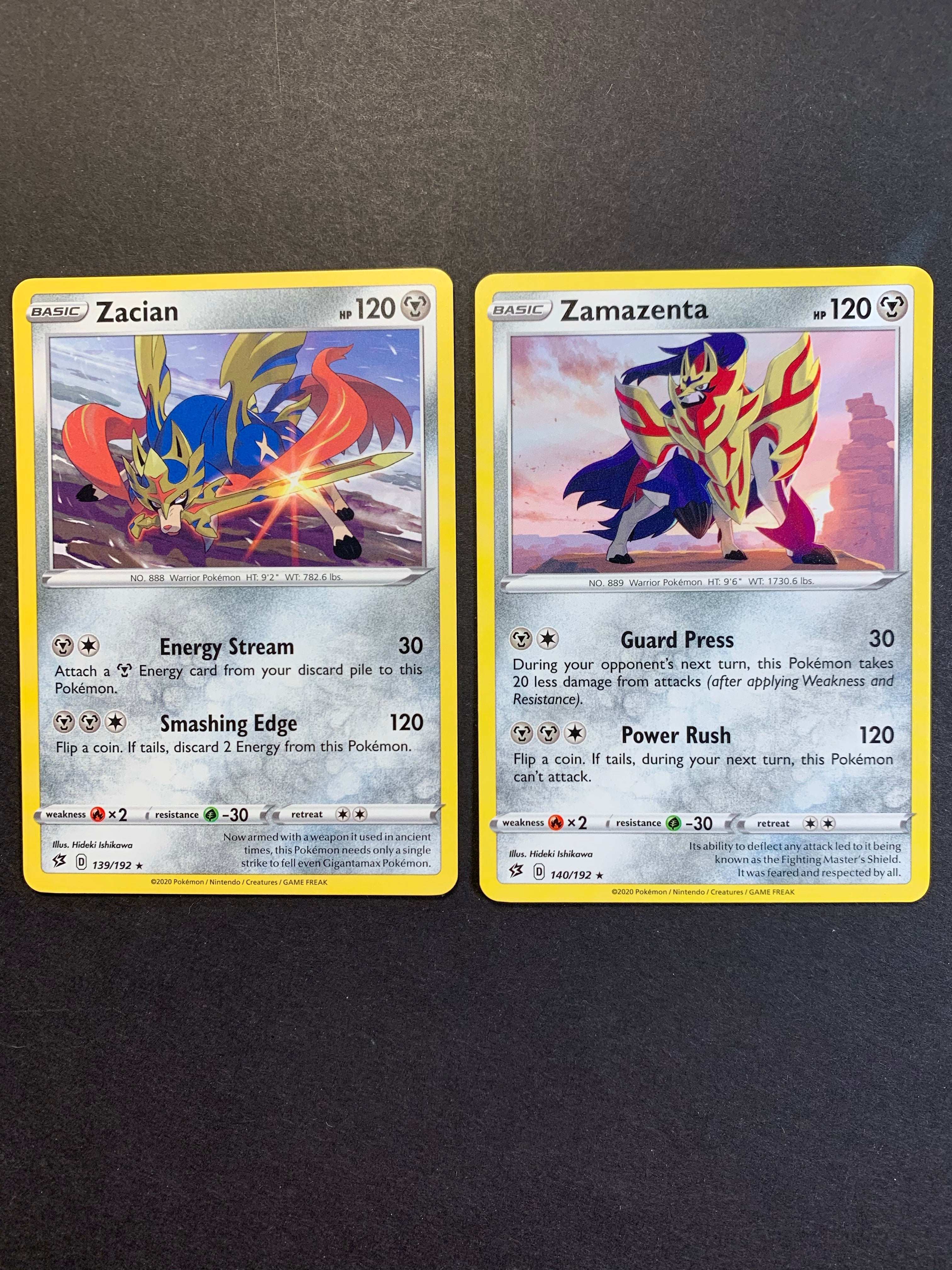 Pokemon Single Card Sword and Shield - Rebel Clash (Reverse Holo) - 140/192 : Zamazenta Pokemon Single Card Sword and Shield - Rebel Clash (Reverse Holo) - 140/192 : Zamazenta