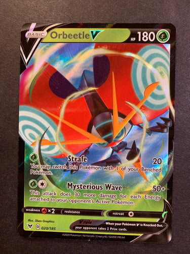 Orbeetle V - 020/185 Ultra Rare - Vivid Voltage