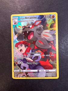 hisuian arcanine pokemon card Hisuian Arcanine - TG08/TG30 Holo Rare